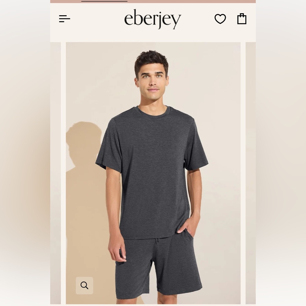 NWT Henry TENCEL™ Modal Short PJ Set, Large